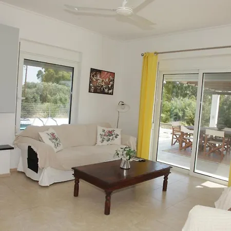 Afroditi-villa-4, Private Pool, Sea And Golf * アファンドウ